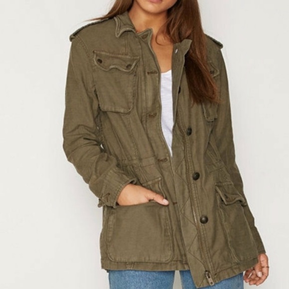 Free People Jackets & Blazers - ❗️Free people not your brothers army jacket